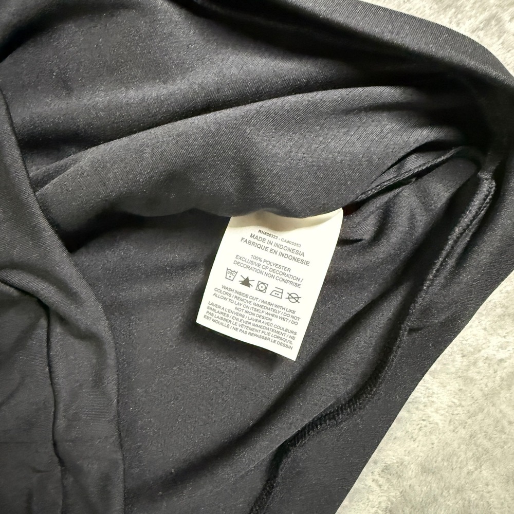 Nike Dri Fit Womens Running Quarter Zip Pullover Black XS Thumbholes HJ2225-010 - Picture 6 of 11
